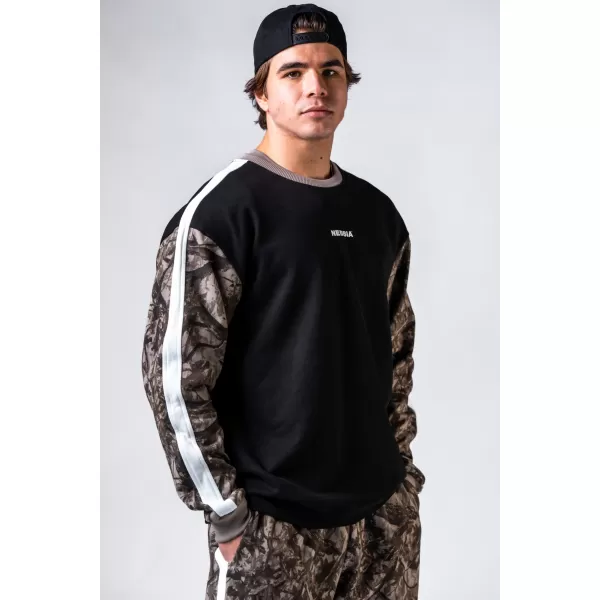  Sweatshirt mit entspannter Passform POWER 903 HELLBRAUN CAMO Nebbia 
