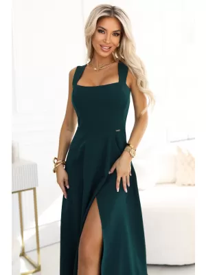Kleid NUMOCO 633-2 FLASCHENGRÜN