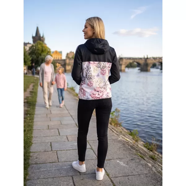  Premium-Softshelljacke für Damen ALTISPORT VOJ/ALW008JACK01 SCHWARZ 