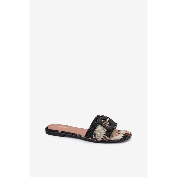  Damenhausschuhe BOTO CLARIOLA 37411 SCHWARZ 