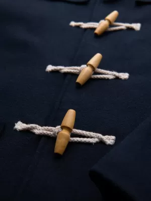 Herrenmantel OMBRE OM-COWC-0131 MARINEBLAU