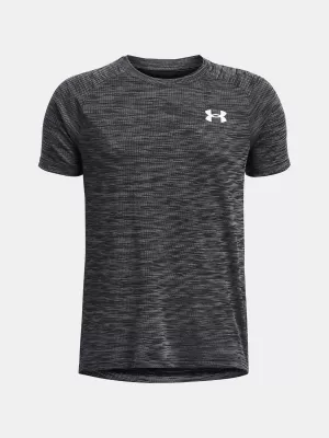 T-Shirt für Jungen UNDER ARMOUR UA TECH TEXTURED SS 1382790-001 SCHWARZ