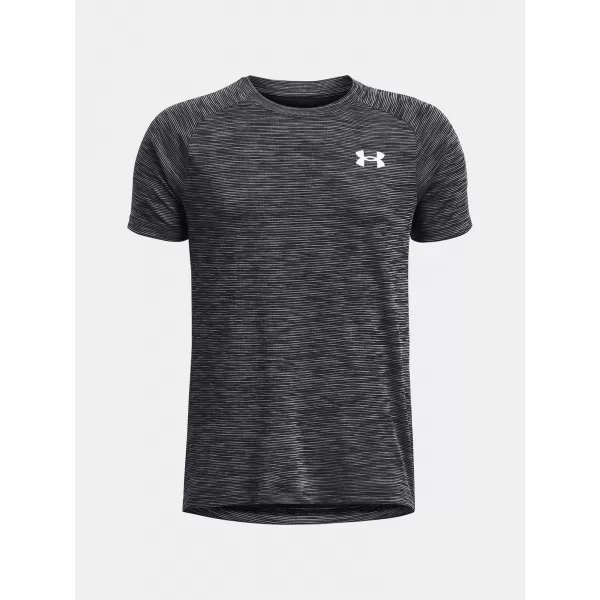  T-Shirt für Jungen UNDER ARMOUR UA TECH TEXTURED SS 1382790-001 SCHWARZ 