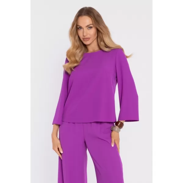  Damenbluse MOE M905 LAVENDEL 