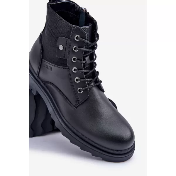  Herrenschuhe BIG STAR OO174166 SCHWARZ Big Star Shoes 