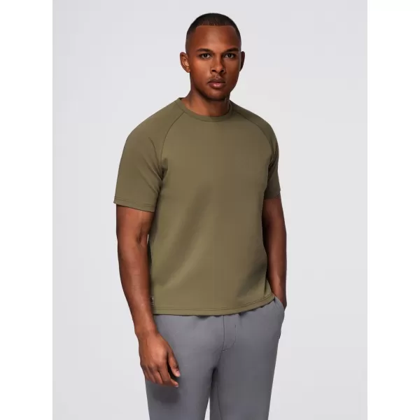  Herren-T-Shirt OMBRE OM-TSCT-0240 OLIVE 