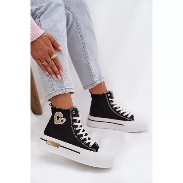  Damen-Sneaker BOTO MELORIA 41372 SCHWARZ 