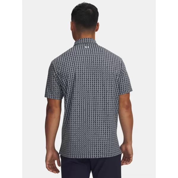  Herren-T-Shirt UNDER ARMOUR UA T2G PRINTED POLO 6012304-412 BLAU 