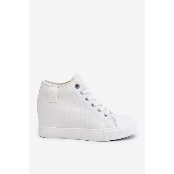  Damen-Sneaker BIG STAR LL274035 WEISS Big Star Shoes 