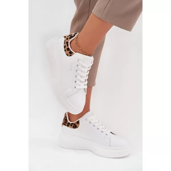  Damen-Sneaker BIG STAR SS274247 WEISS Big Star Shoes 