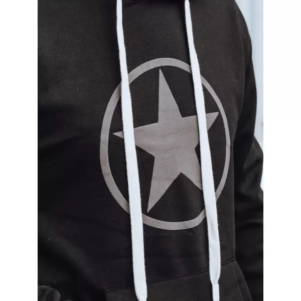  Herren-Sweatshirt DSTREET BX5932 SCHWARZ 