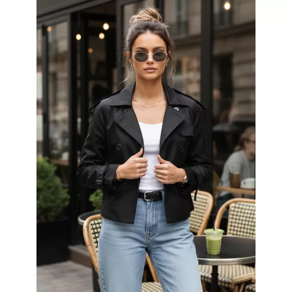  Damenmantel DSTREET NY0770 SCHWARZ 