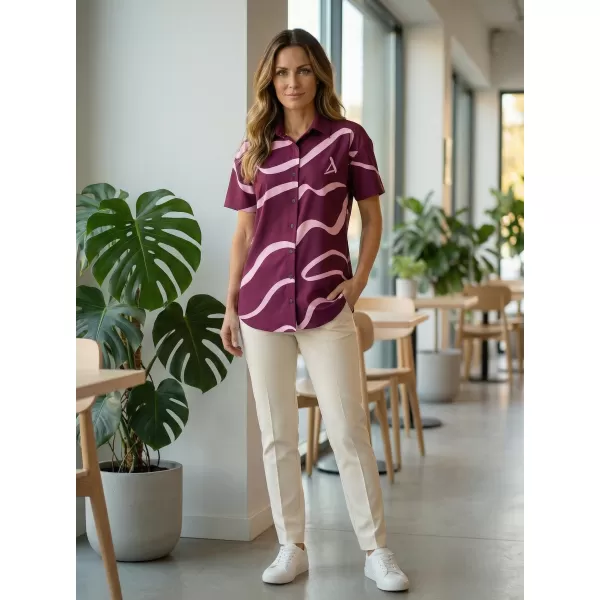  Premium-Shirt für Damen ALTISPORT VOJ/ALW088KOS01 ROSA 
