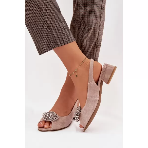  Damensandalen D&A CR61-3030 BEIGE 