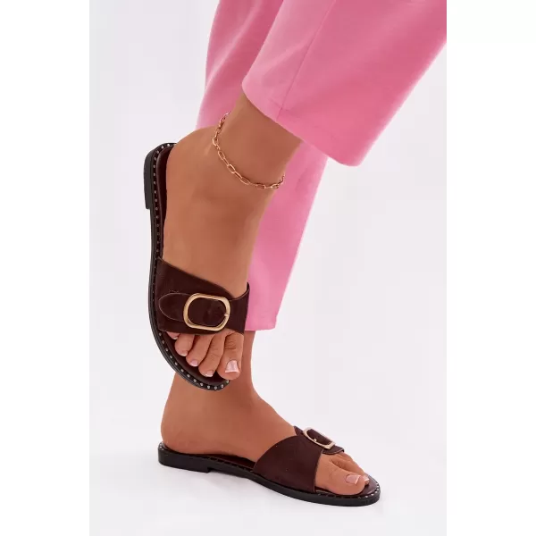  Damenhausschuhe BOTO SELIVELLE 41578 BRAUN 