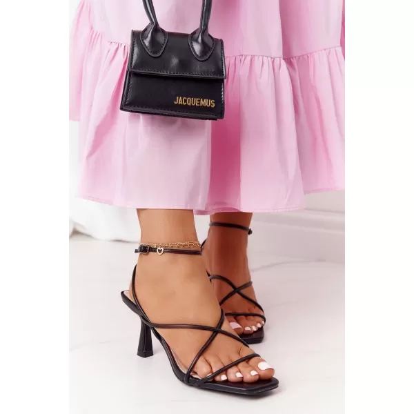  Damensandalen S.BARSKI C420-11 SCHWARZ 