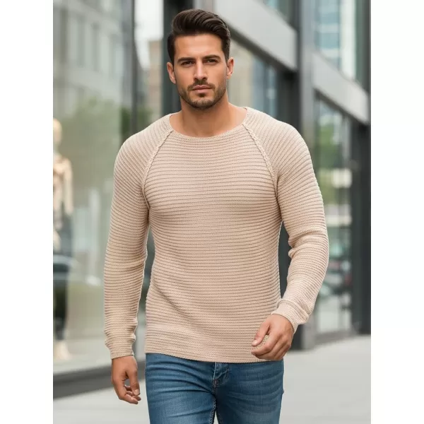  Herrenpullover DSTREET WX1578 BEIGE 
