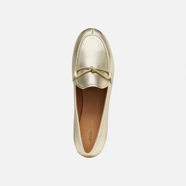  Damenmokassins GEOX NEW PALMARIA G012922 GOLDEN 