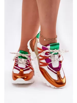 Damenschuhe ARTIKER 56C1737 WEIß/ORANGE
