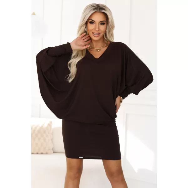  Kleid NUMOCO 402-9 SCHOKOLADE 