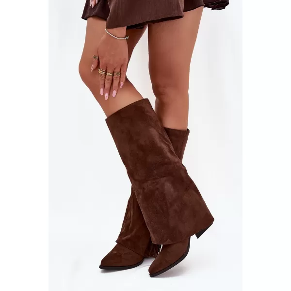  Damenstiefel BOTO ZALIA 38567 BRAUN 