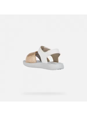 Sandalen für Mädchen GEOX SANDAL LIGHTFLOPPY B455TB054AJC0232 WEIß