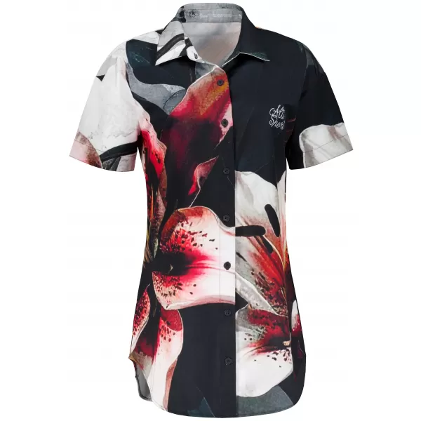  Premium-Shirt für Damen ALTISPORT VOJ/ALW117KOS01 LILIENDUNKEL 