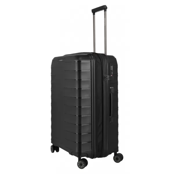  Koffer TRAVELITE Mooby S,M,L Front pocket SCHWARZ 