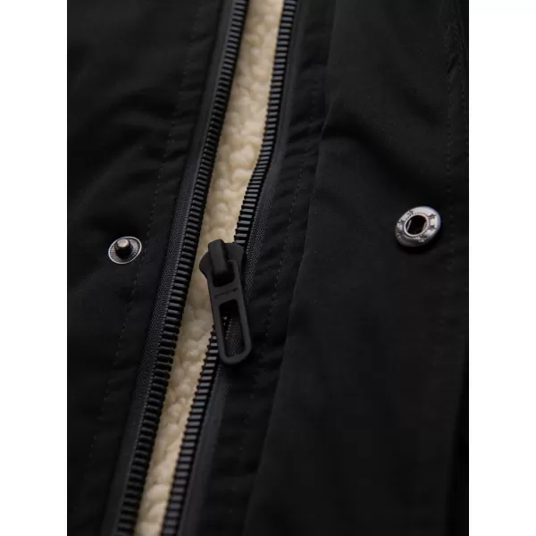  Herrenmantel OMBRE OM-JAPJ-0316 SCHWARZ 