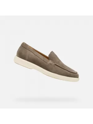 Herrenmokassins GEOX SPHERICA EC17 G014394 GRAU