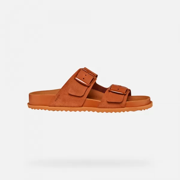  Damensandalen GEOX SANDYBETT G012796 ORANGE 