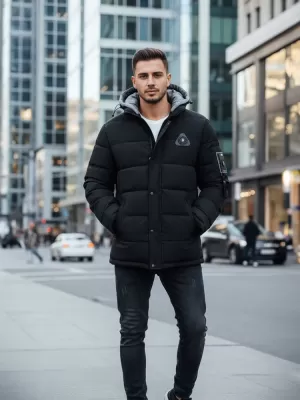 Herrenjacke DSTREET TX5091 SCHWARZ