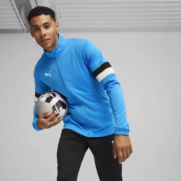 Herren-Trainingsanzug-Set PUMA TEAMRISE TRACKSUIT 658653_02 IGNITE BLUE/ IGNITE BLAU/PUMA SCHWARZ 