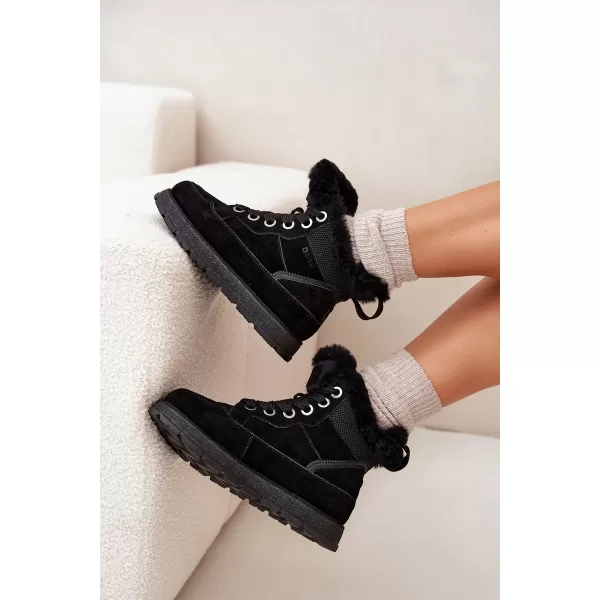  Damenschuhe BIG STAR SS274369 SCHWARZ Big Star Shoes 