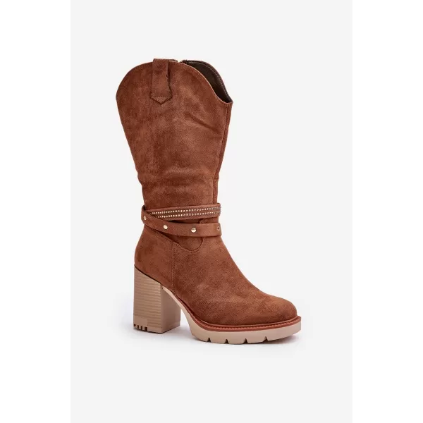  Damenstiefel BOTO IVANELIS 33638 KAMEL 