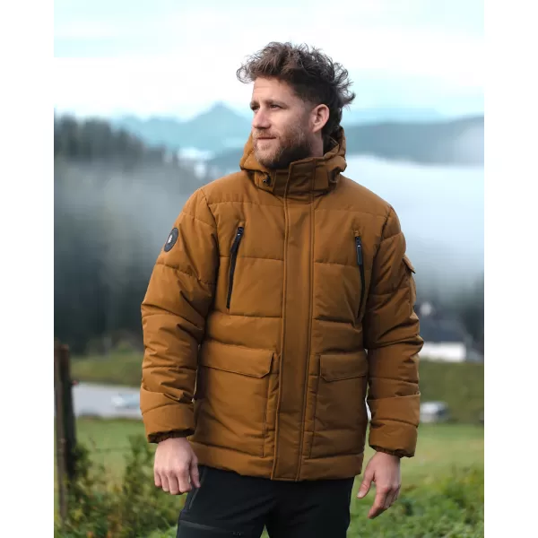  Herren-Winterjacke NORDBLANC FYRN NBWJM8257 PUŠTÍKS BRAUN 