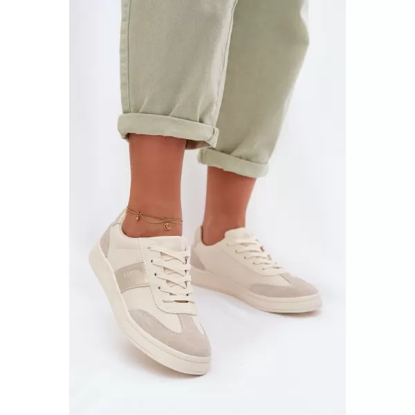  Damen-Sneaker BIG STAR TT274155 BEIGE Big Star Shoes 