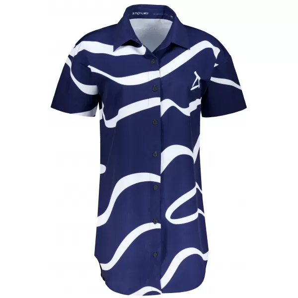  Premium-Shirt für Damen ALTISPORT VOJ/ALW088KOS01 DUNKELBLAU 