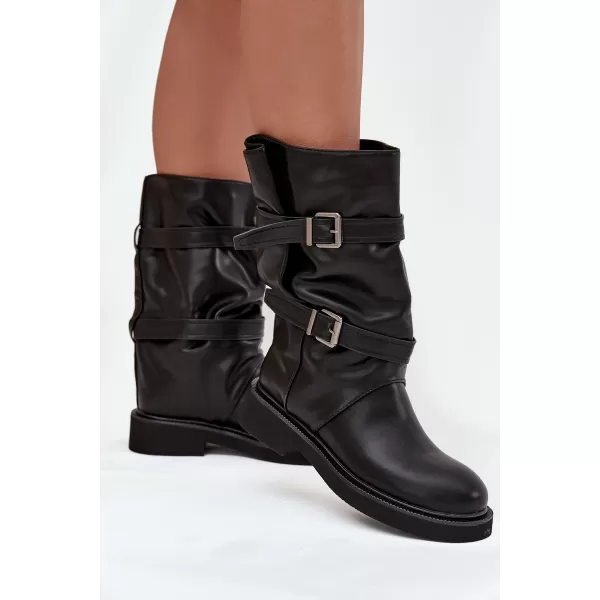  Damenstiefel BOTO HALVESSA 39588 SCHWARZ 