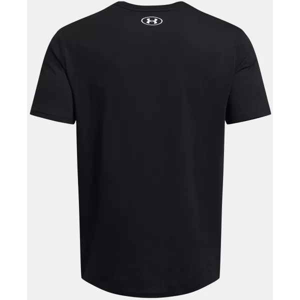  Herren-T-Shirt UNDER ARMOUR GL FOUNDATION UPDATE SS 1382915-001 SCHWARZ 