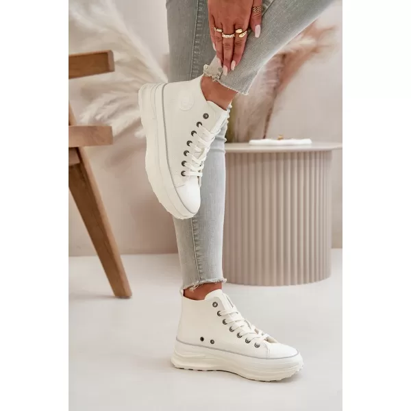  Damen-Sneaker BIG STAR OO274064 WEISS Big Star Shoes 