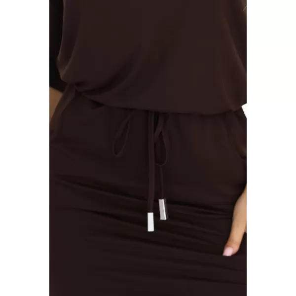  Kleid NUMOCO 13-169 SCHOKOLADENBRAUN 