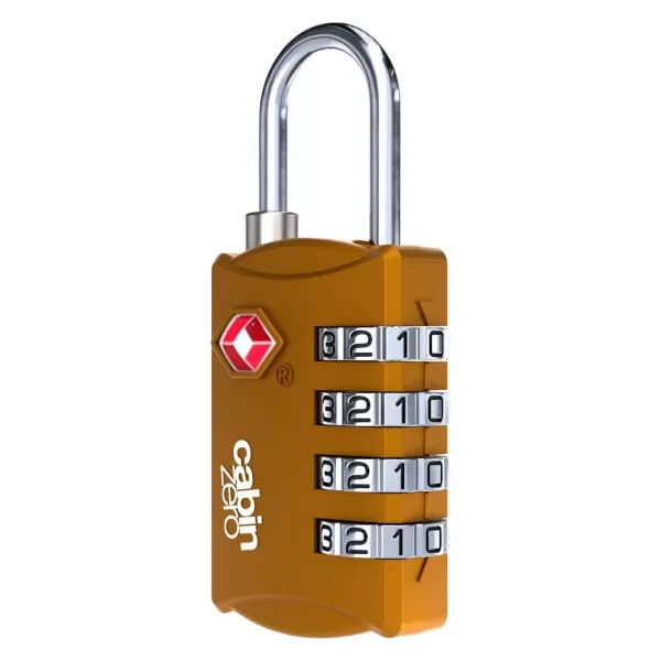  Sperren CABINZERO TSA Travel Lock ORANGENKÄLTE 