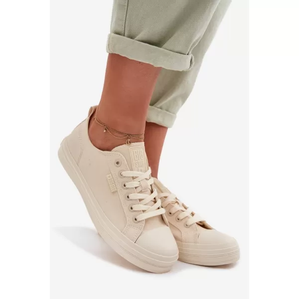  Damen-Sneaker BIG STAR TT274818 BEIGE Big Star Shoes 