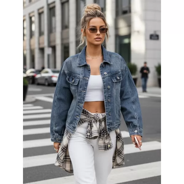  Damenjacke DSTREET TY5632 BLAU 