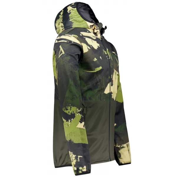  Premium-Softshelljacke für Herren ALTISPORT VOJ/ALM125JACK01 MASKE/GRN 