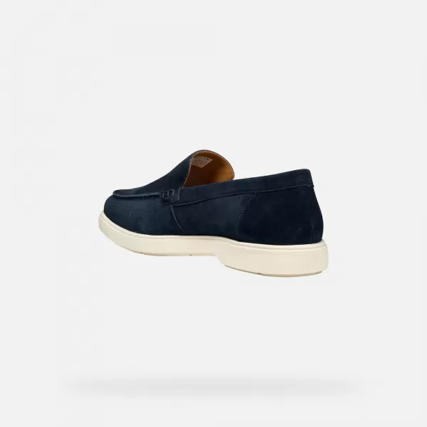  Herrenmokassins GEOX SPHERICA EC17 G014395 DUNKELBLAU 