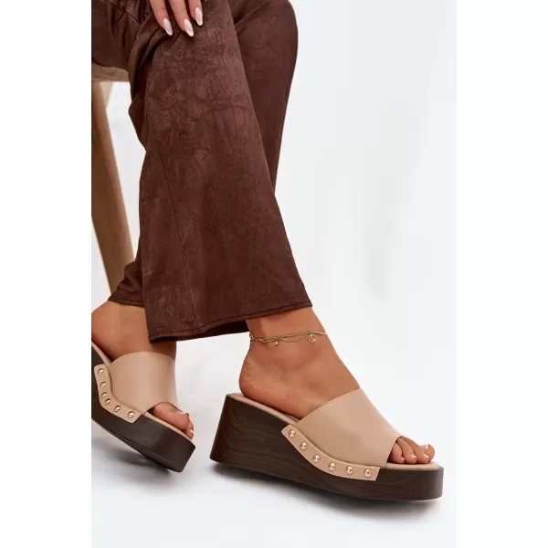  Damenhausschuhe BOTO ARIONNE 41253 BEIGE 