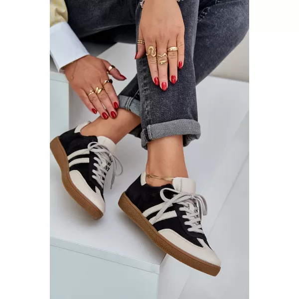  Damen-Sneaker ZAZOO N1068 SCHWARZ 