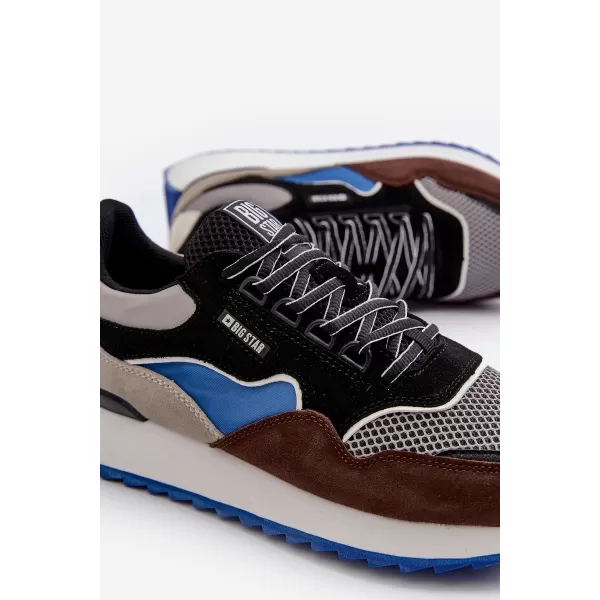  Herren-Sneaker BIG STAR NN174322 SCHWARZ Big Star Shoes 
